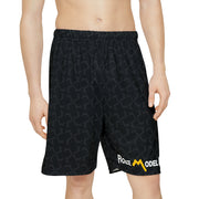 R〽️F Icon Black Sports Shorts