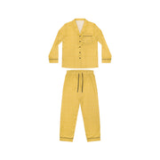 R〽️F Women's Icon Satin Yellow Pajamas