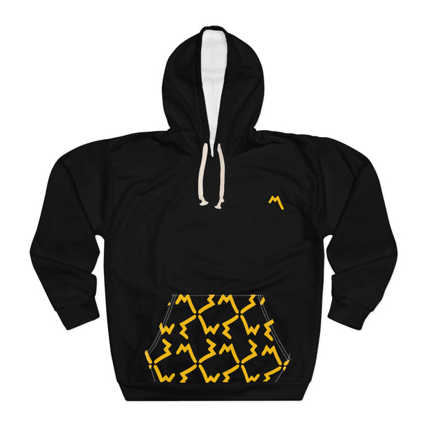 R〽️F Black Pullover Hoodie