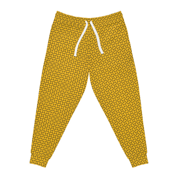 R〽️F Yellow Icon Athletic Joggers