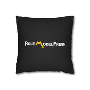 R〽️F Spun Polyester Square Pillow Case