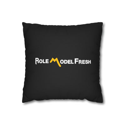 R〽️F Spun Polyester Square Pillow Case