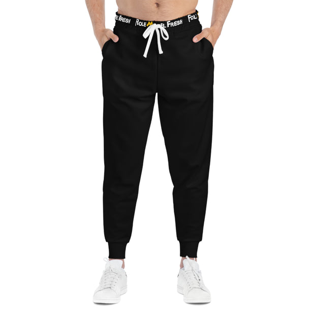 R〽️F Black Athletic Joggers