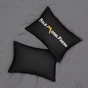 R〽️F Spun Polyester Lumbar Pillow