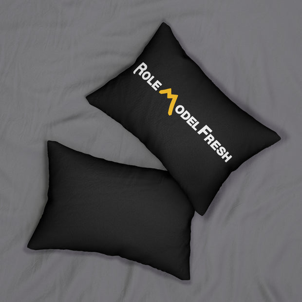 R〽️F Spun Polyester Lumbar Pillow