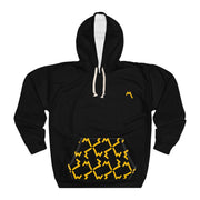 R〽️F Black Pullover Hoodie