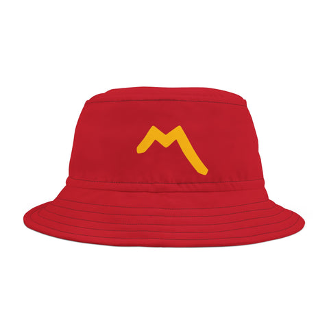 R〽️F Bucket Hat Dark Red