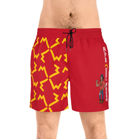 R〽️F  Mid-Length Swim Shorts