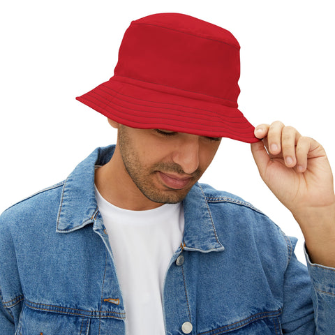 R〽️F Bucket Hat Dark Red