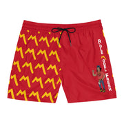 R〽️F  Mid-Length Swim Shorts