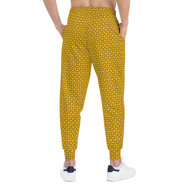 R〽️F Yellow Icon Athletic Joggers
