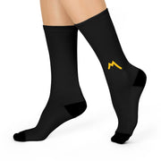 R〽️F Black 〽️Crew Socks
