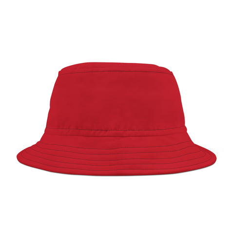 R〽️F Bucket Hat Dark Red