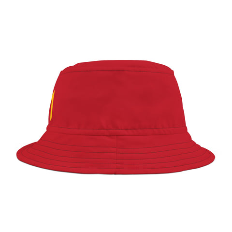 R〽️F Bucket Hat Dark Red