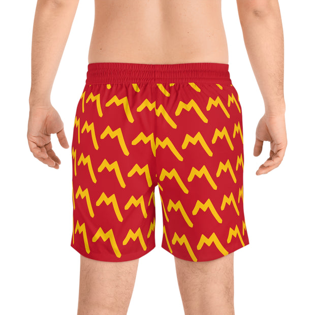 R〽️F  Mid-Length Swim Shorts