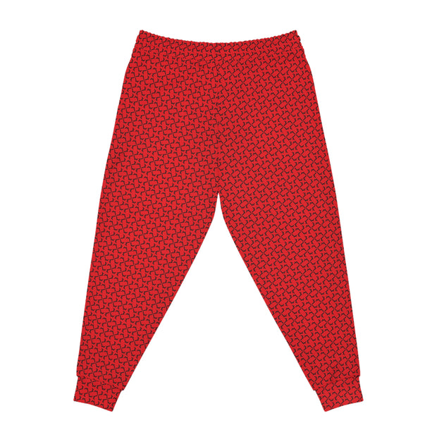 R〽️F Red Icon Athletic Joggers