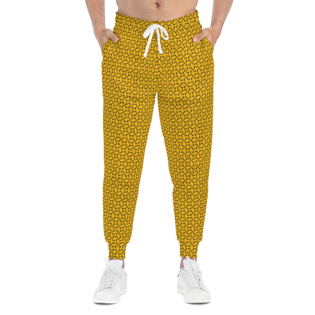 R〽️F Yellow Icon Athletic Joggers