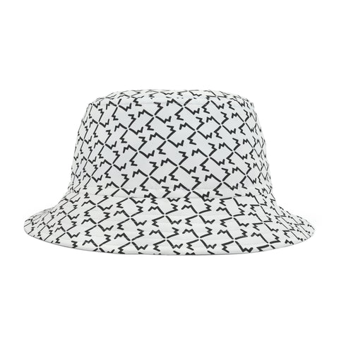 R〽️F Icon White Bucket Hat