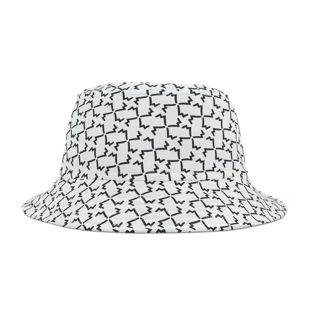 R〽️F Icon White Bucket Hat