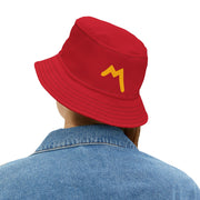 R〽️F Bucket Hat Dark Red