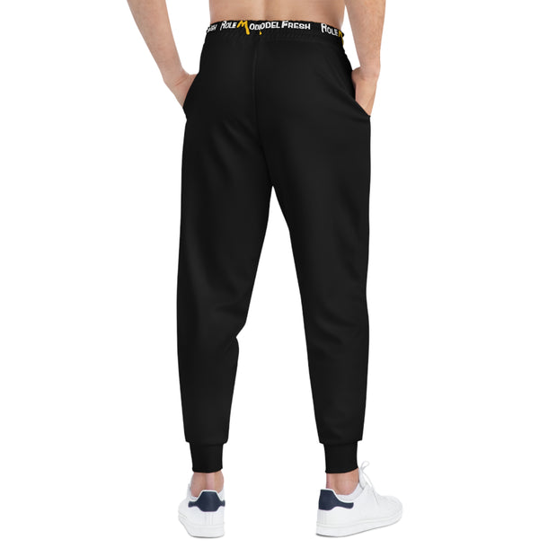 R〽️F Black Athletic Joggers