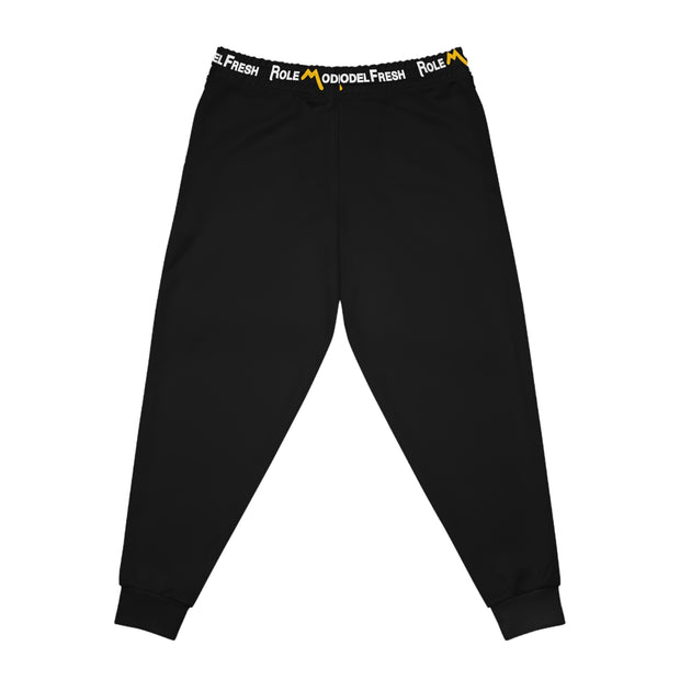 R〽️F Black Athletic Joggers