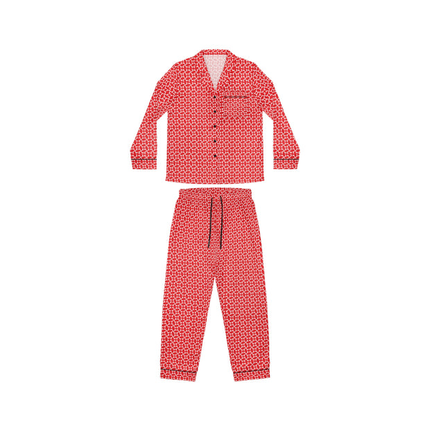 R〽️F Women's Icon Satin Red Pajamas