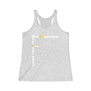 R〽️F Tri-Blend Racerback Tank