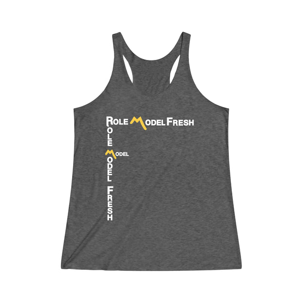 R〽️F Tri-Blend Racerback Tank