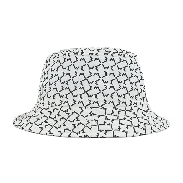 R〽️F Icon White Bucket Hat