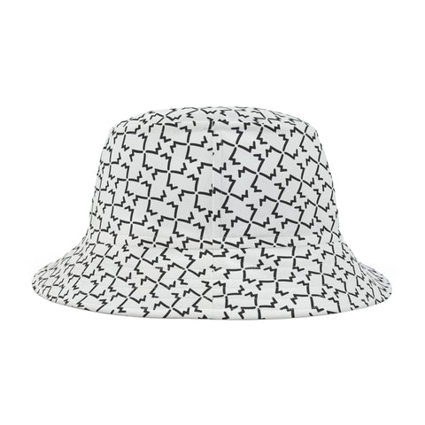 R〽️F Icon White Bucket Hat